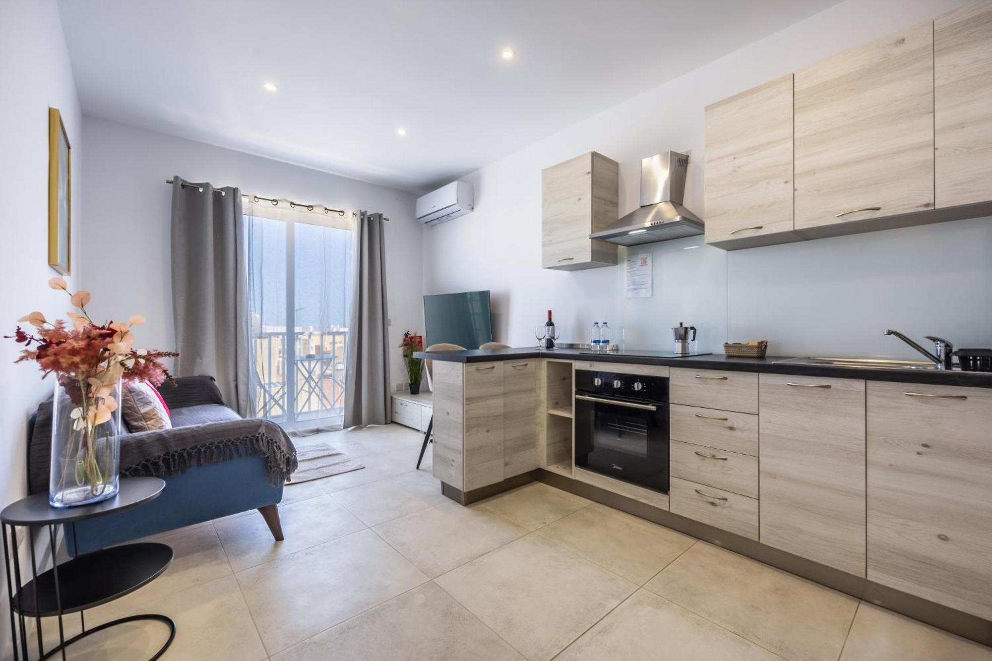 Ta Cetta Apartment 5 Min Walk From St Julians San Ġwann Eksteriør bilde